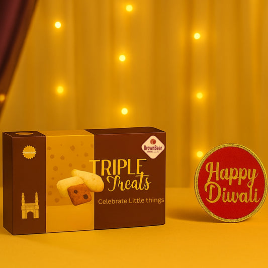 Triple Treats Festive Gift Box Hamper