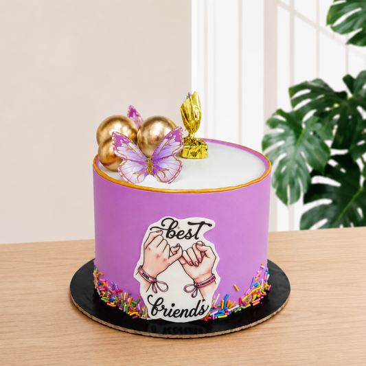Butterscotch Friendship Day Tall Cake