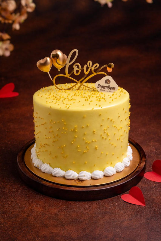 Valentine Special Pineapple tall cake
