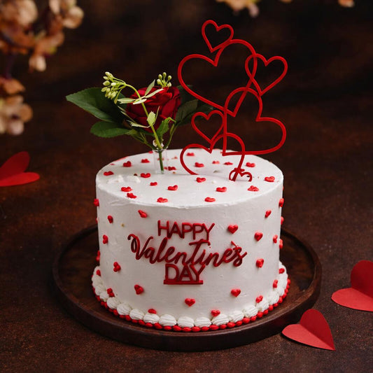 Valentine Special Butterscotch tall cake