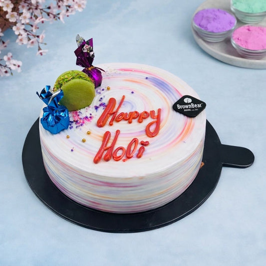 Holi special kaju katli cake large
