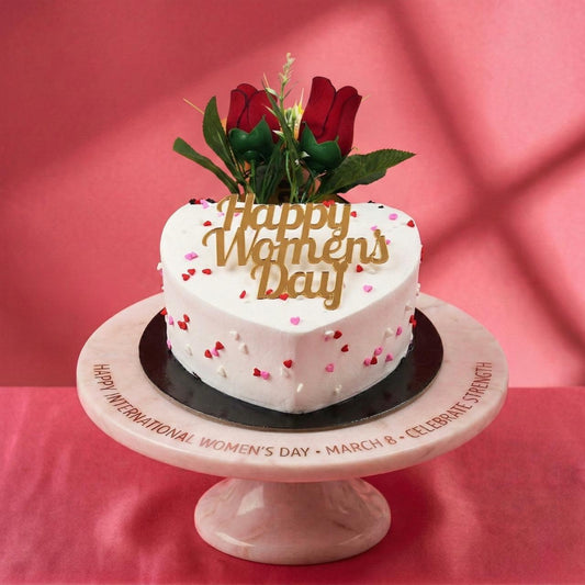 Rose Royale Women’s day special red velvet cake