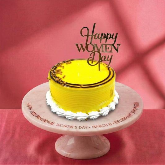 Women's day pineapple small cake