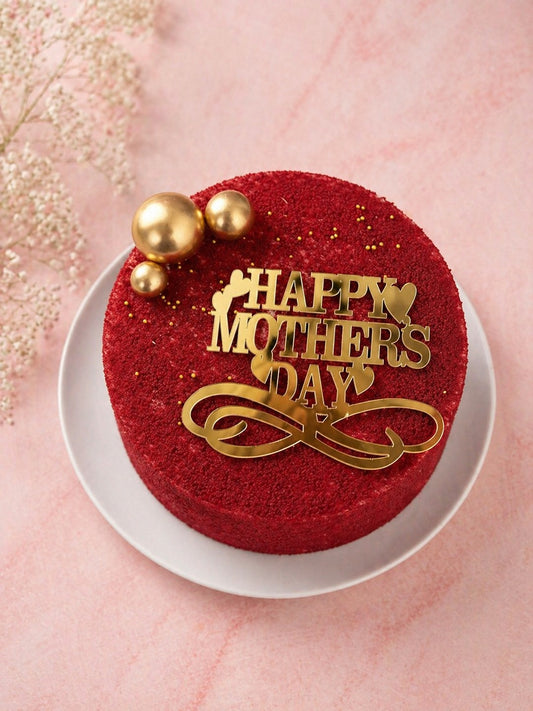 Mother's Day Red Velvet Cake