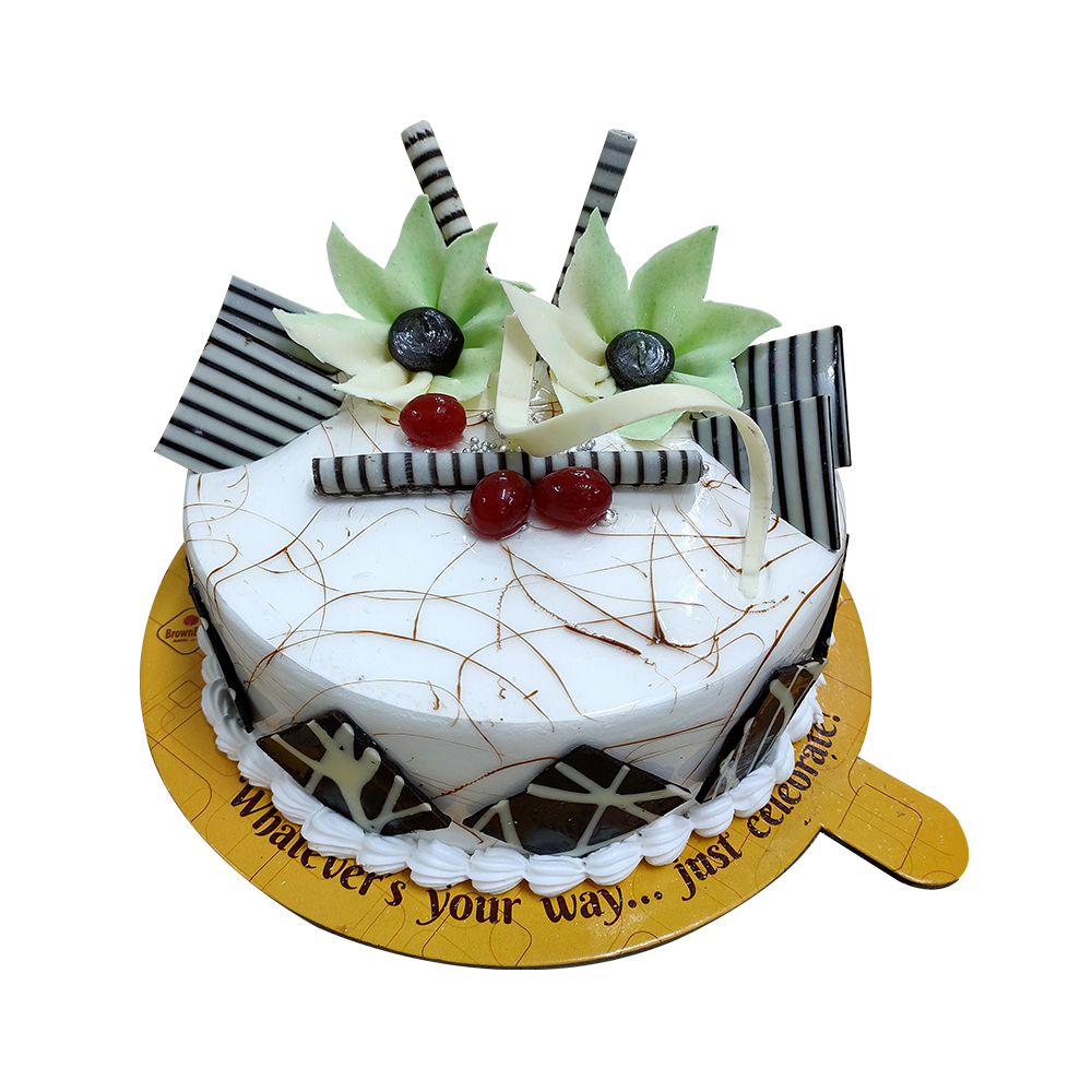 Vanilla cake | Cake decorating designs, Cake, Colorful cakes