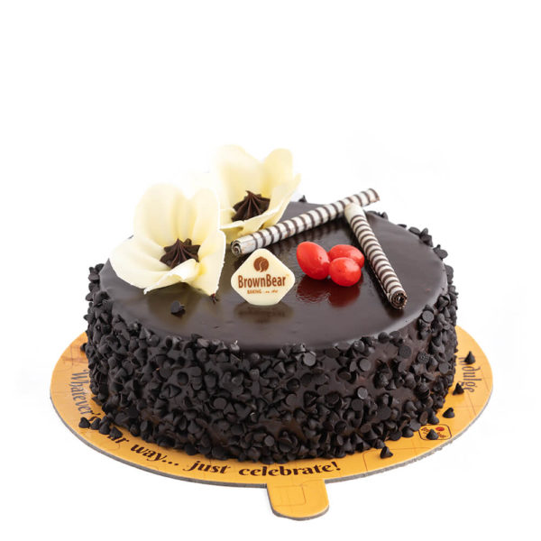 Black Forest Choco chips Cake - creamys
