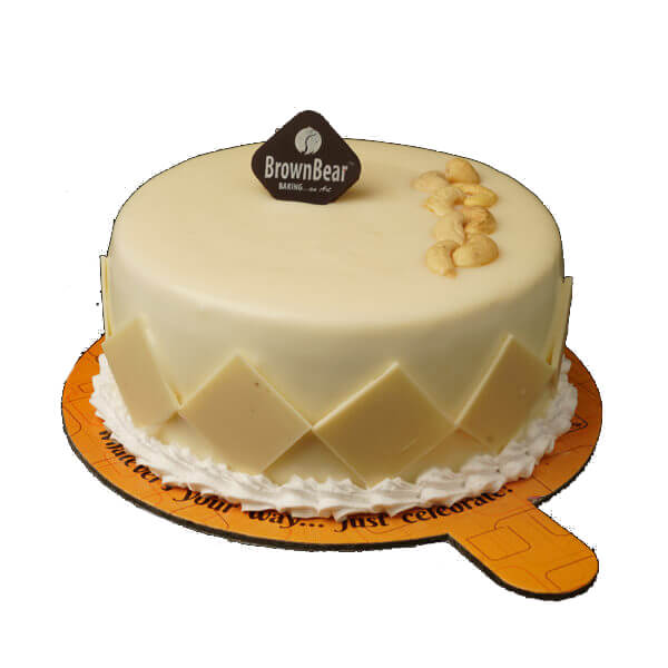 Kaju Katli Cake (काजू कतली केक) - YouTube