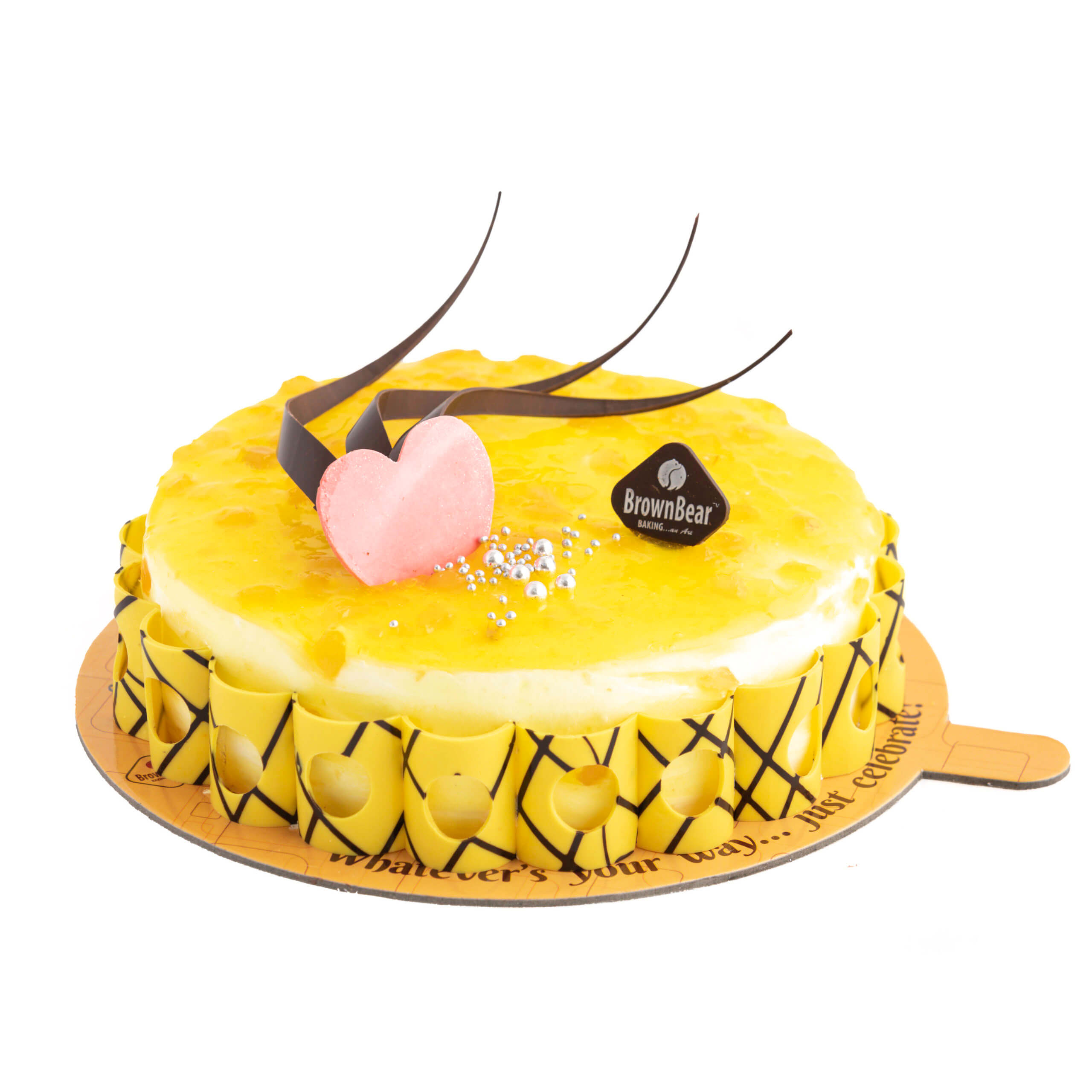 Fresh Eggless Cream Cake Pineapple Punch Cake 500 gms – Ghasitaram Gifts